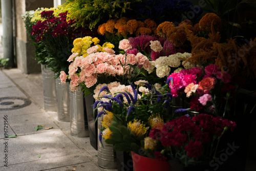 花屋の店先