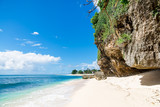 Tropical beach with white sand in Bali