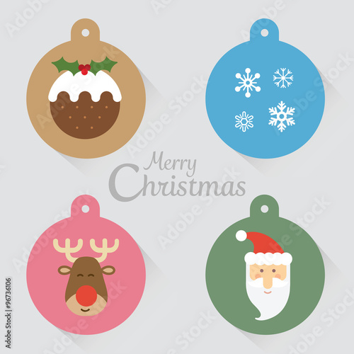 Christmas Tags Set VI