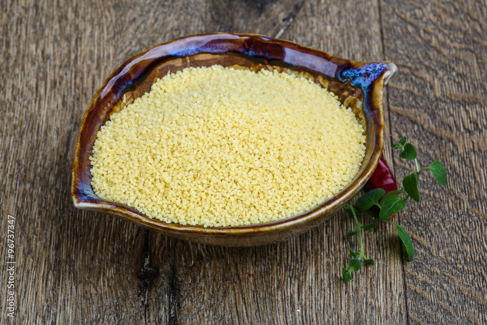 Raw couscous Raw couscous