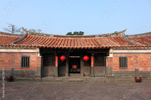 Chinese old house and garden