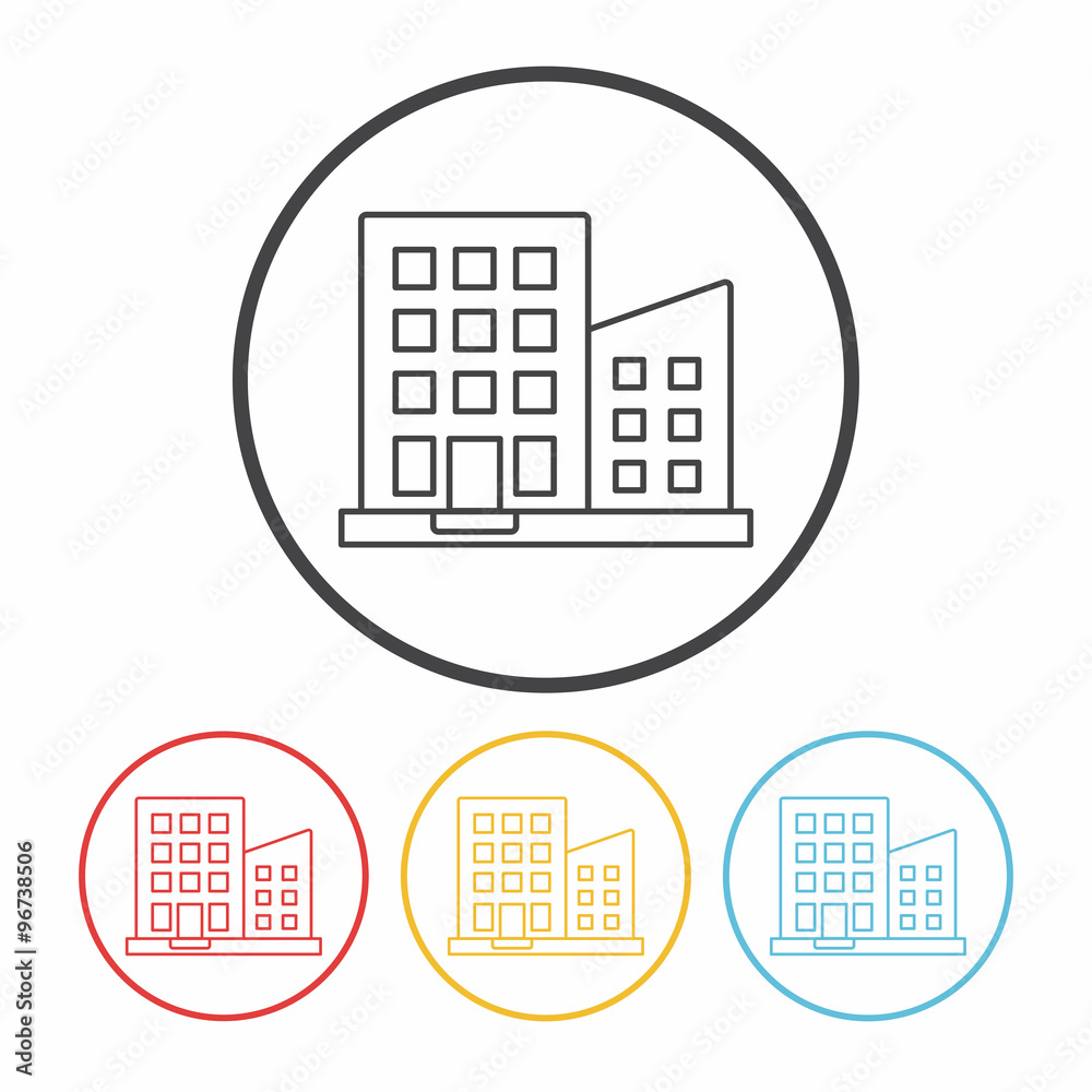 building line icon