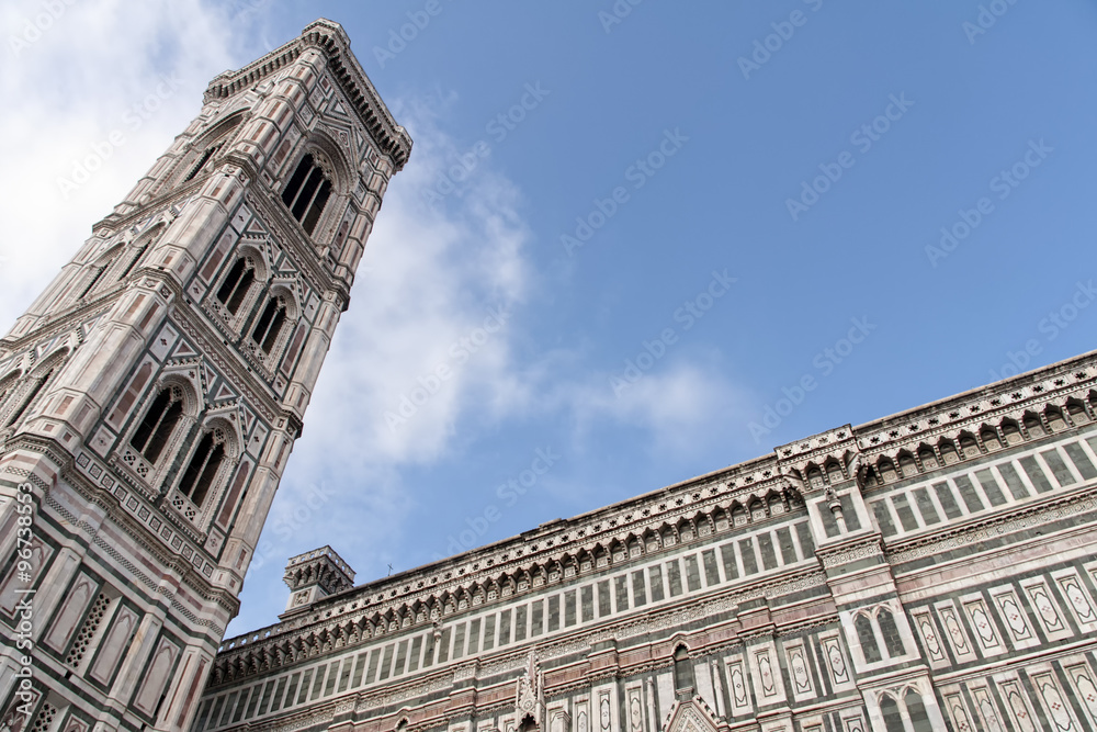 Monumentos de la ciudad de Florencia en Italia, la catedral StockFoto