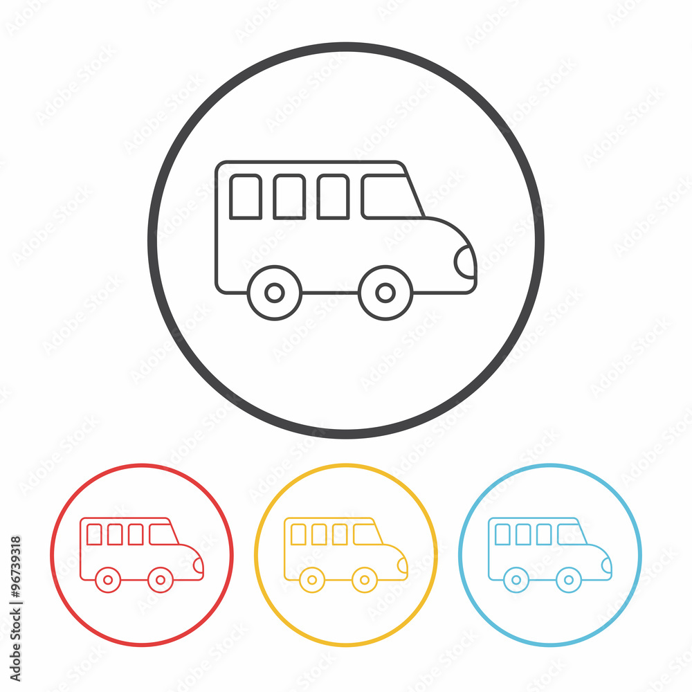 car line icon car line icon