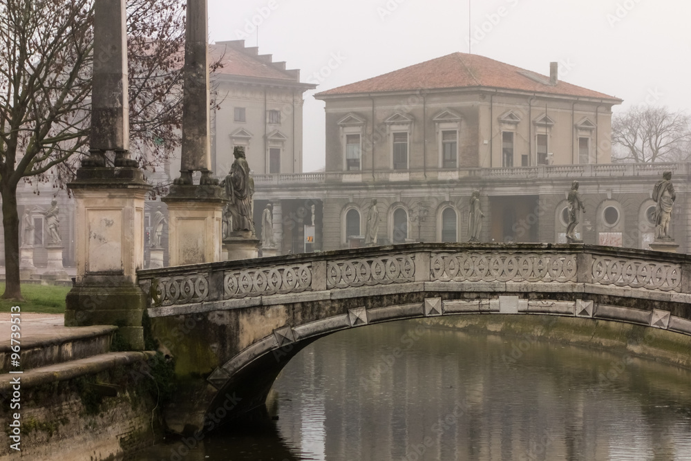 Padova in the mist