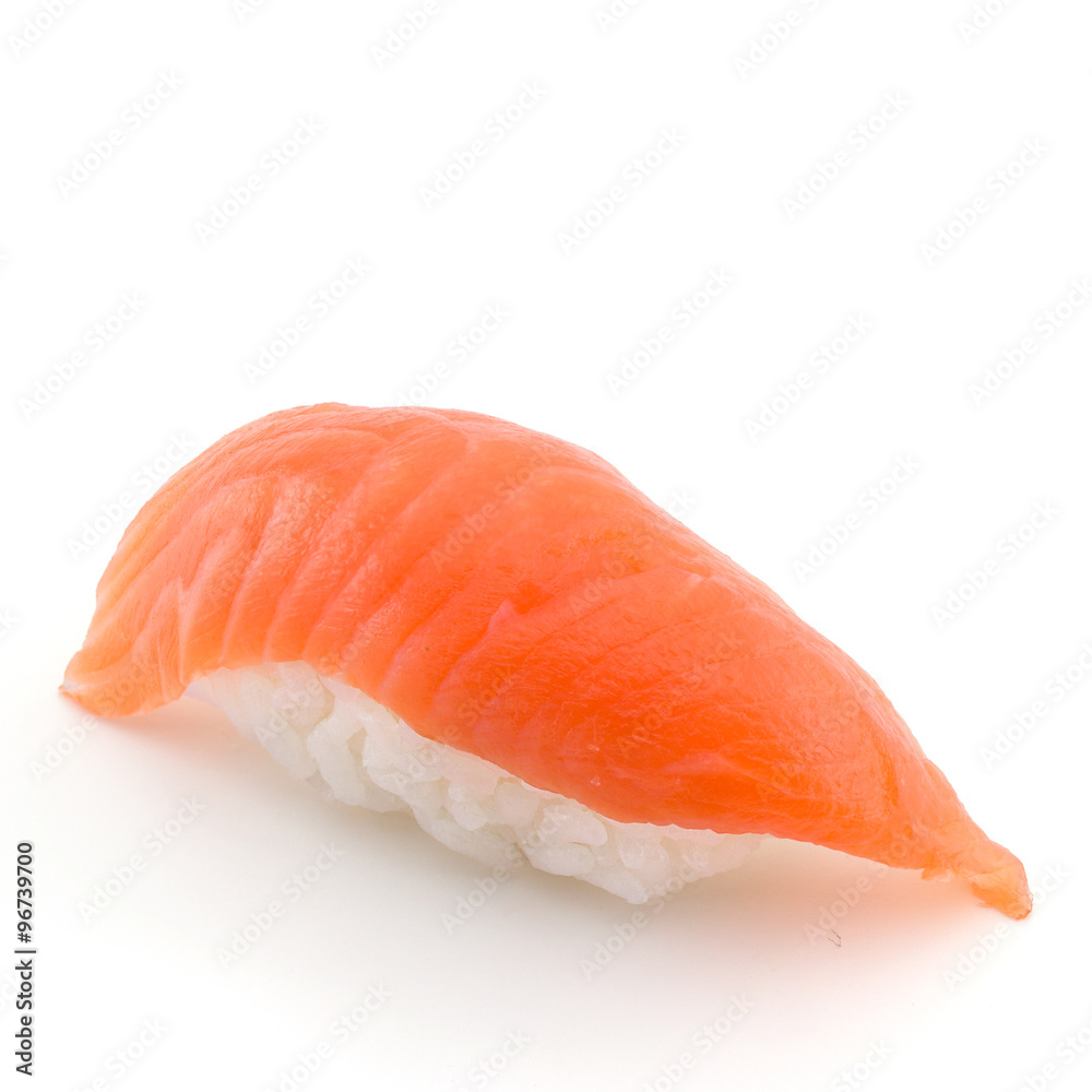 Water color sushi nigiri isolated on white background