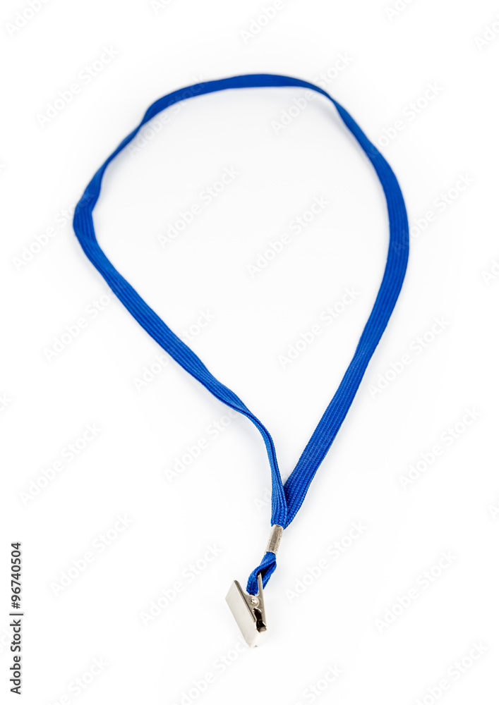 Fabric badge lanyard Fabric badge lanyard