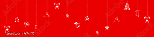 Hängende Weihnachtsdekoration 