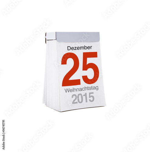 Fünfundzwanzigster Dezember