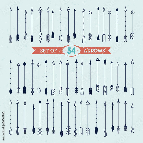 Collection of arrows