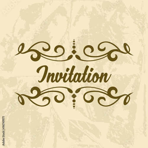 Invitation Vector Template