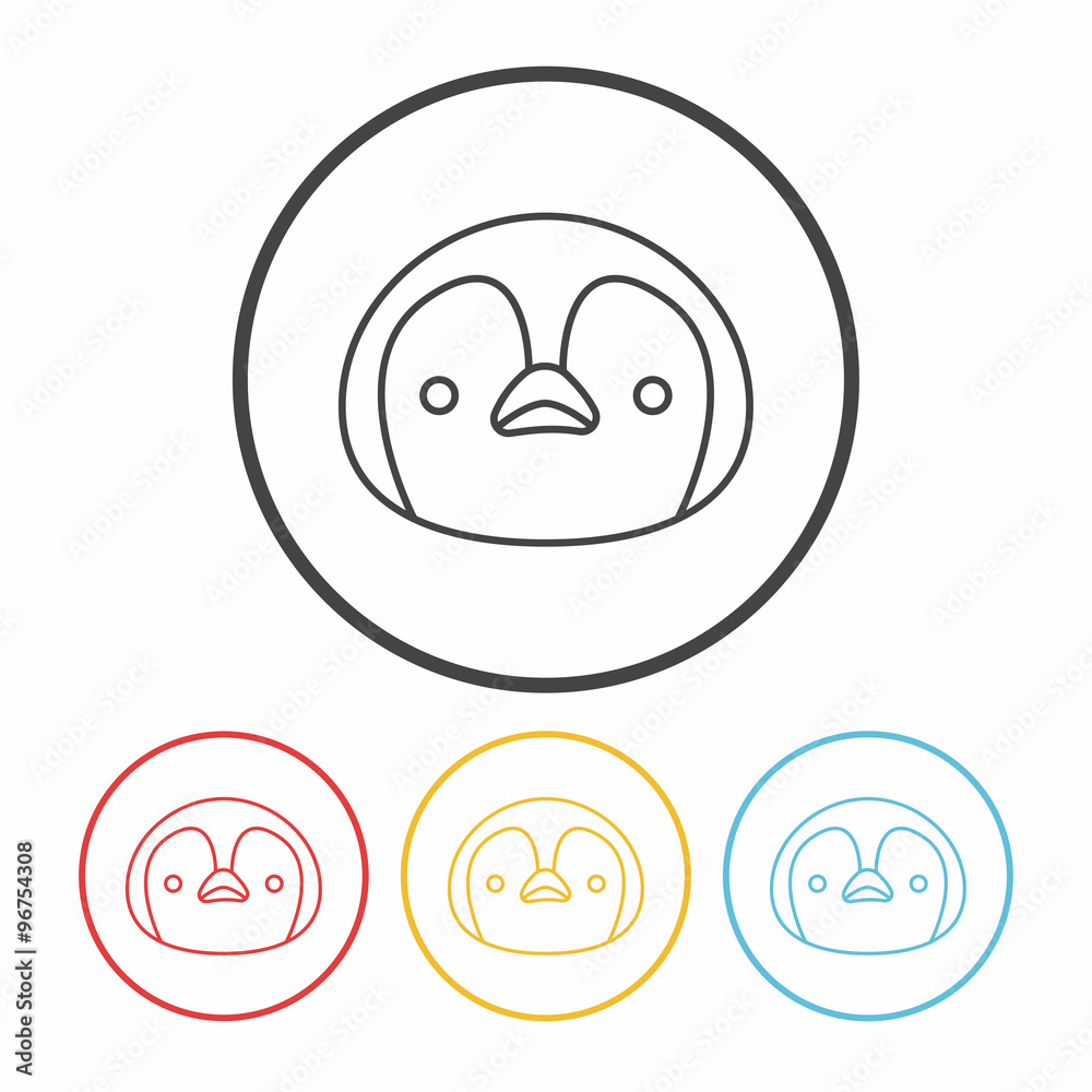 animal line icon animal line icon