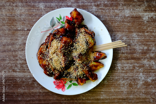 the fruit and vegetable rojak photo