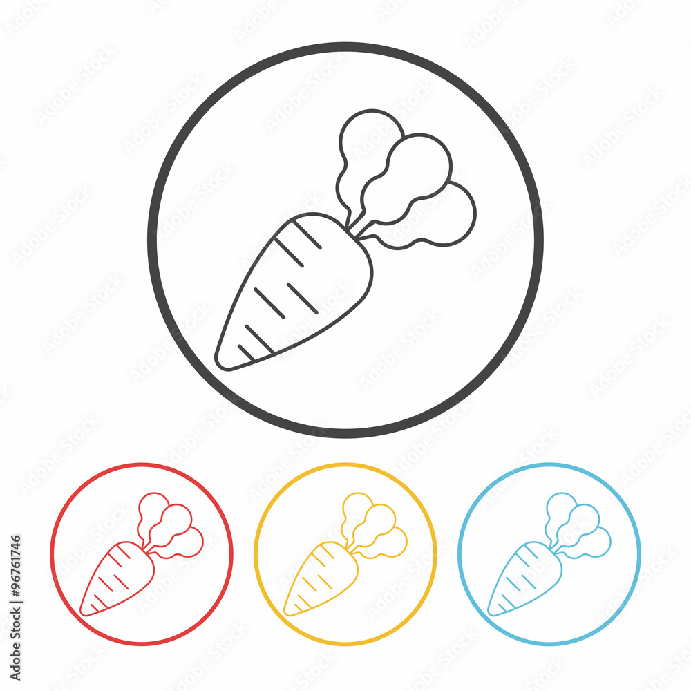 vegetables line icon vegetables line icon