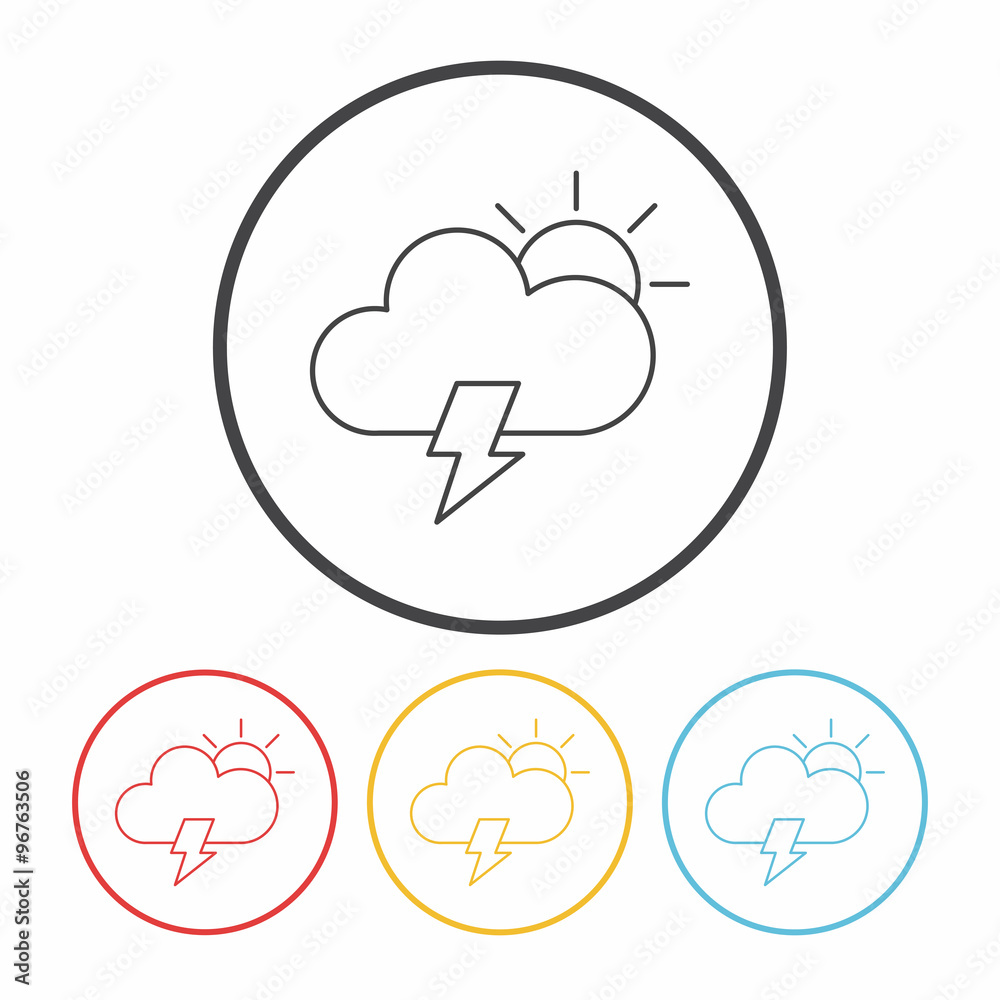 weather line icon