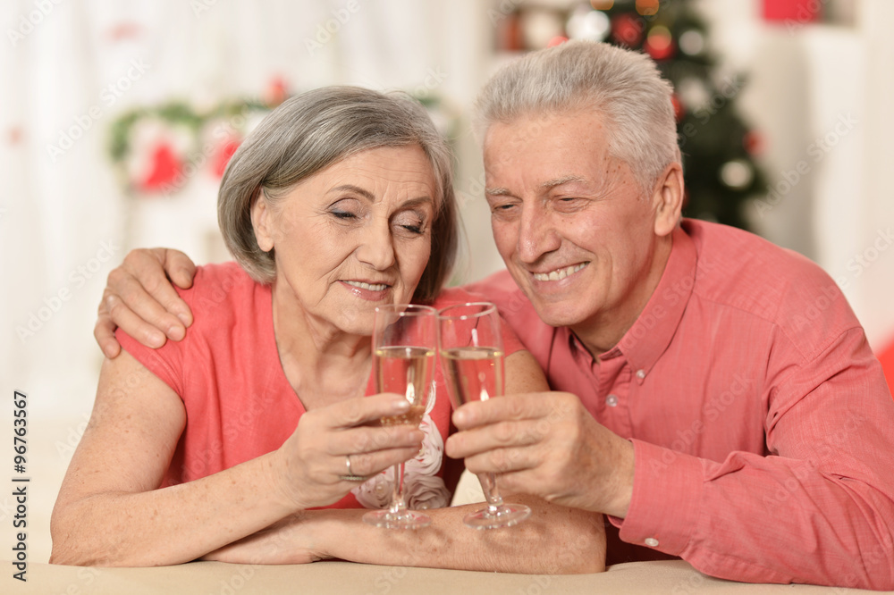 couple celebrating new year couple celebrating new year