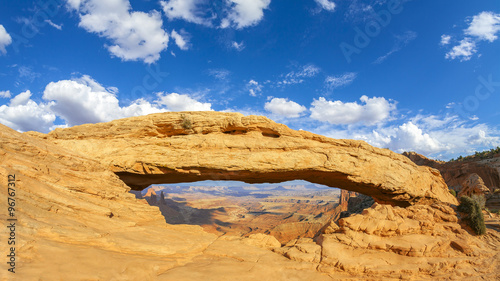 Mesa Arch in Canyonlands National Park, USA.