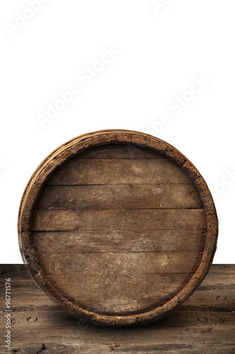 wooden barrel for beer  wine and whiskey