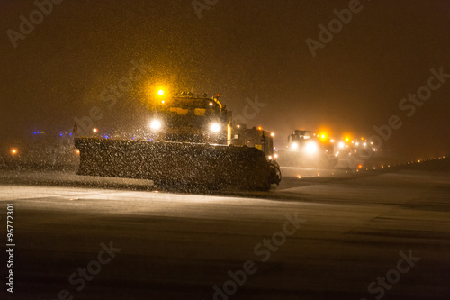 Alerte neige sur Aeroport