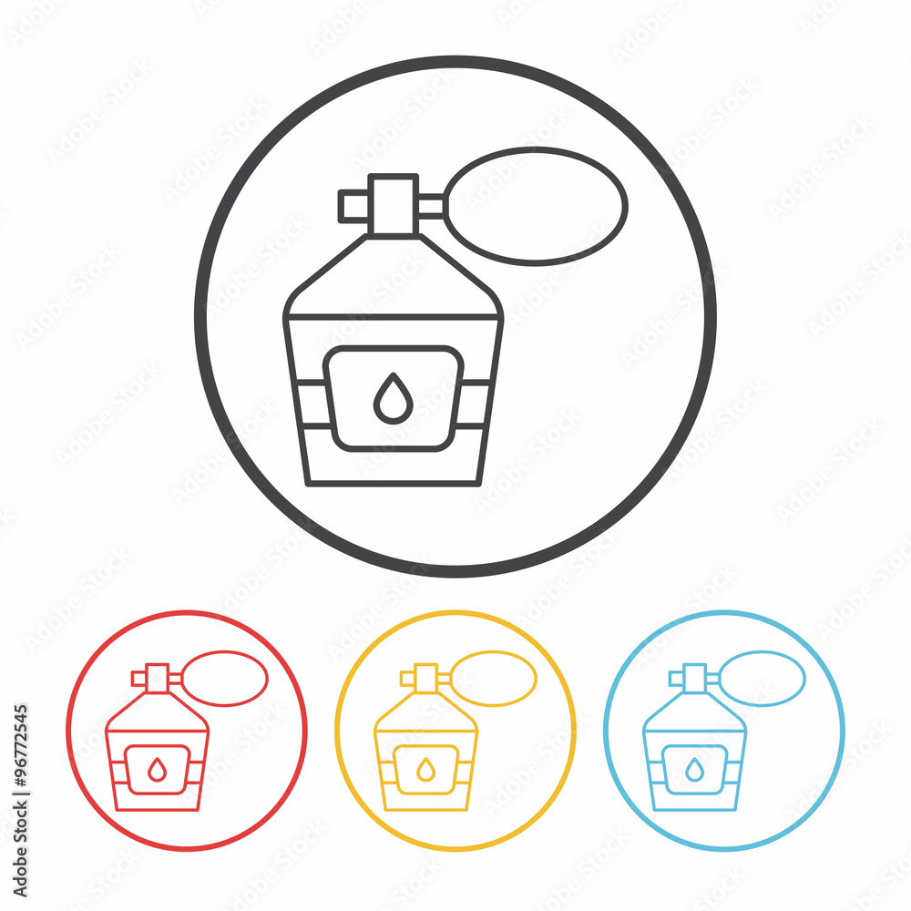 perfume line icon perfume line icon