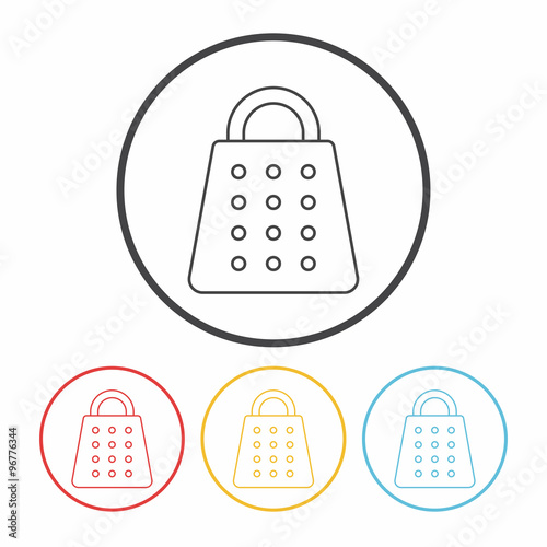 Peeler line icon