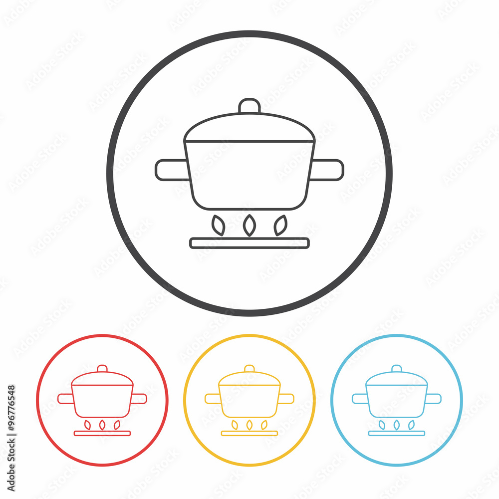 pot line icon pot line icon