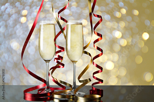  Glasses of champagne for celebrations.
