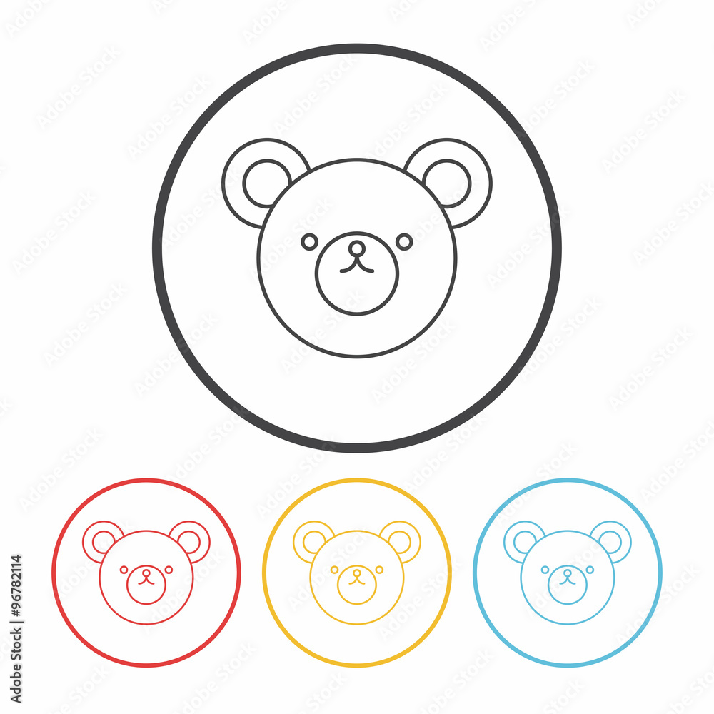 toy bear icon toy bear icon