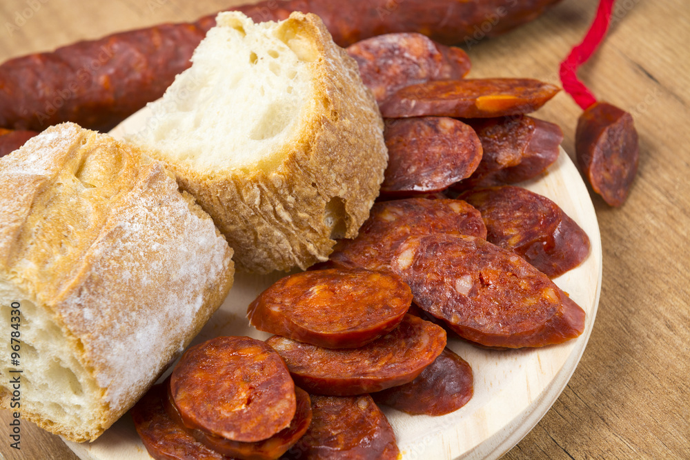 Obraz premium Tapa de chorizo