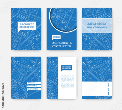 Set of corporate identity templates