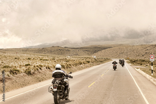 Peruvian Roadway During Day © EugeneF