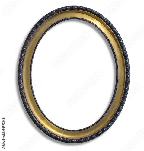 oval gold picture frame