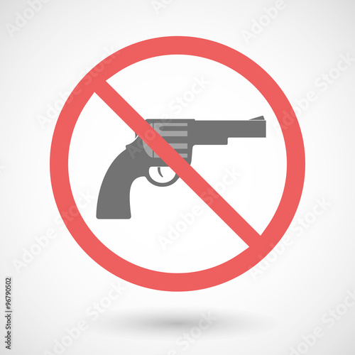 Forbidden vector signal with a gun