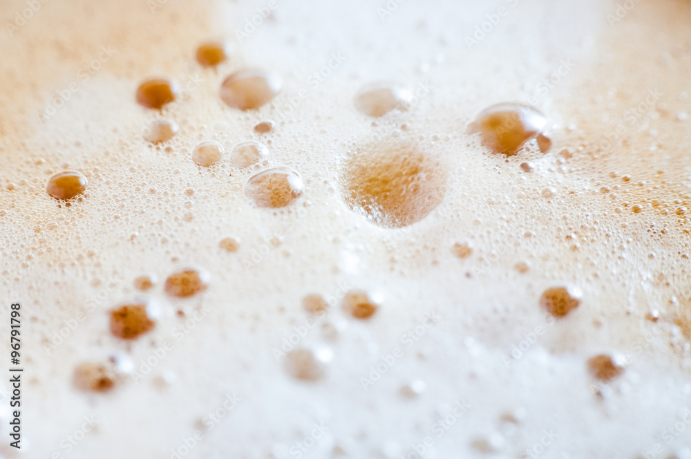 Background with coffee foam Background with coffee foam