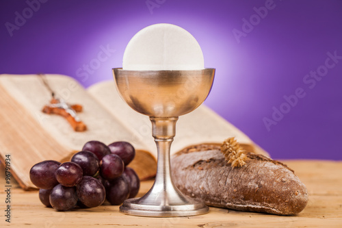 Cuadro en lienzo holy communion composition