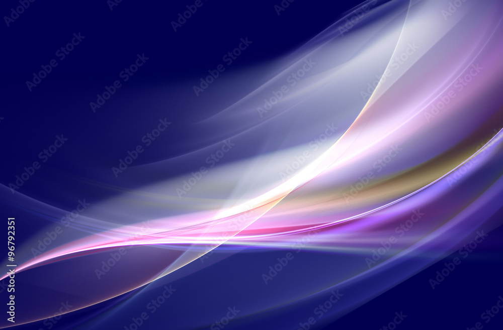 Naklejka premium Abstrakcjonistyczny fractal projekt