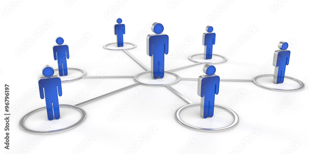 Network / People / 3d Concept Network / People / 3d Concept
