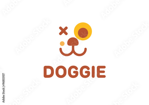Cute Dog Logo