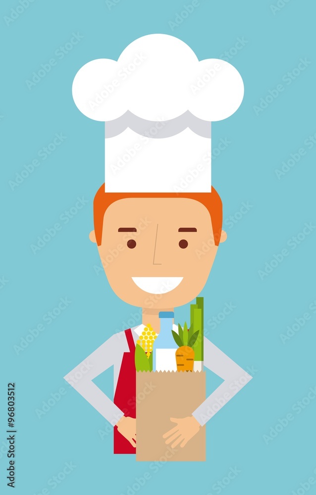 people cooking design 