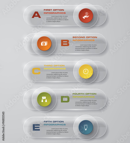 Design transparency banners template/graphic or website layout. Vector.