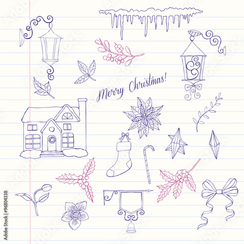 Christmas decoration set