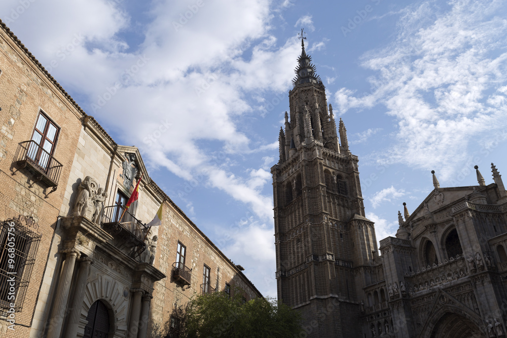 Cathedral and the Archbishop Palace of Toledo Cathedral and the Archbishop Palace of Toledo