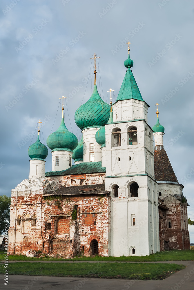 Epiphany Cathedral in Rostov the Great. Russia