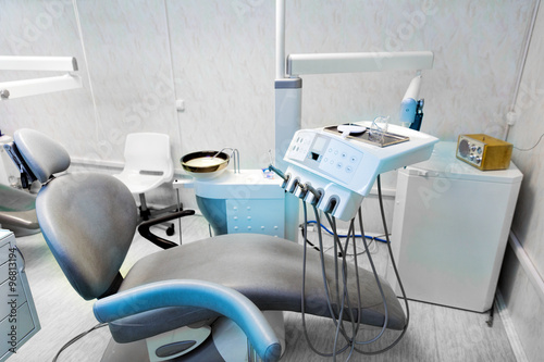 Fototapeta Naklejka Na Ścianę i Meble -  Interior dental office - chair and tools