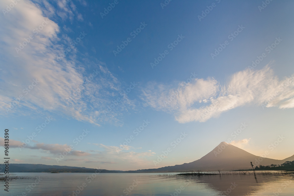 Arenal in morning light