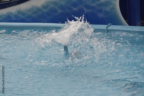 Obraz na płótnie Piscina improvvisata
