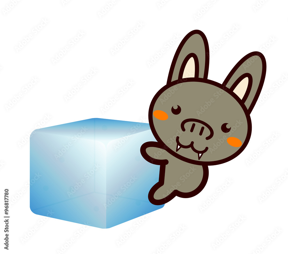 Obraz premium 氷と動物シリーズ