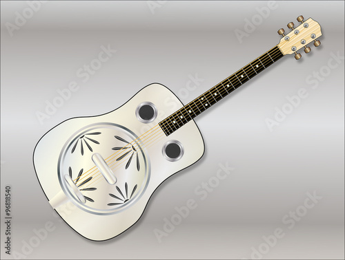 Metal Resonator Guitar