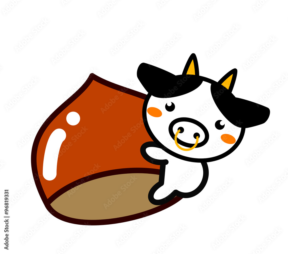 栗と動物シリーズ 栗と動物シリーズ