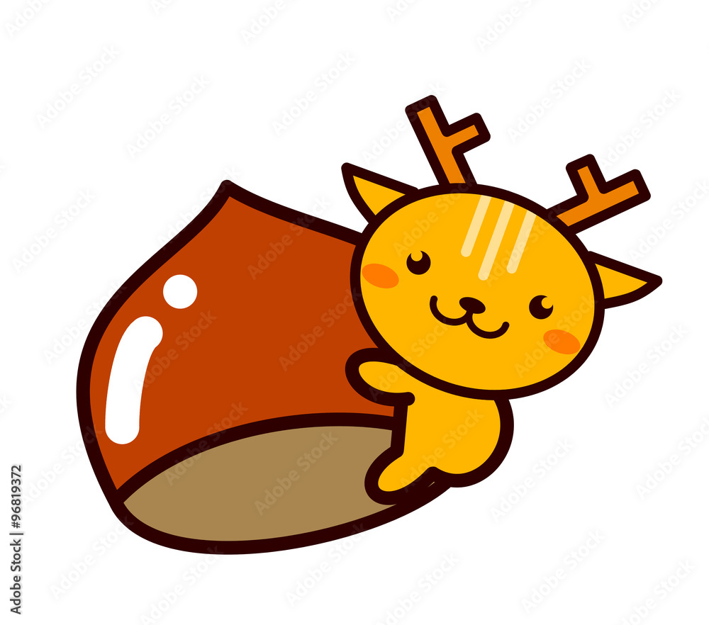 栗と動物シリーズ 栗と動物シリーズ